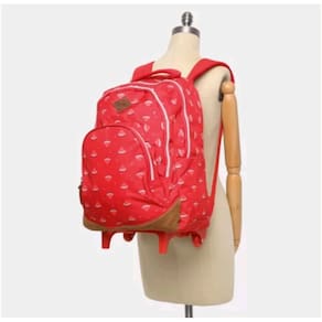 Mochila juvenil porta laptop melancia