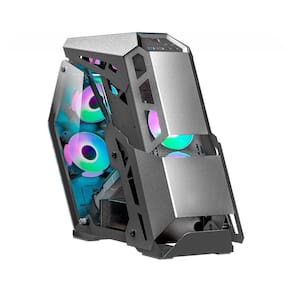Gabinete Gamer K-Mex Stryker, Lateral em Vidro, Preto, Sem Fonte e Fan - CG-04BA (CG04BARH001CB0X)