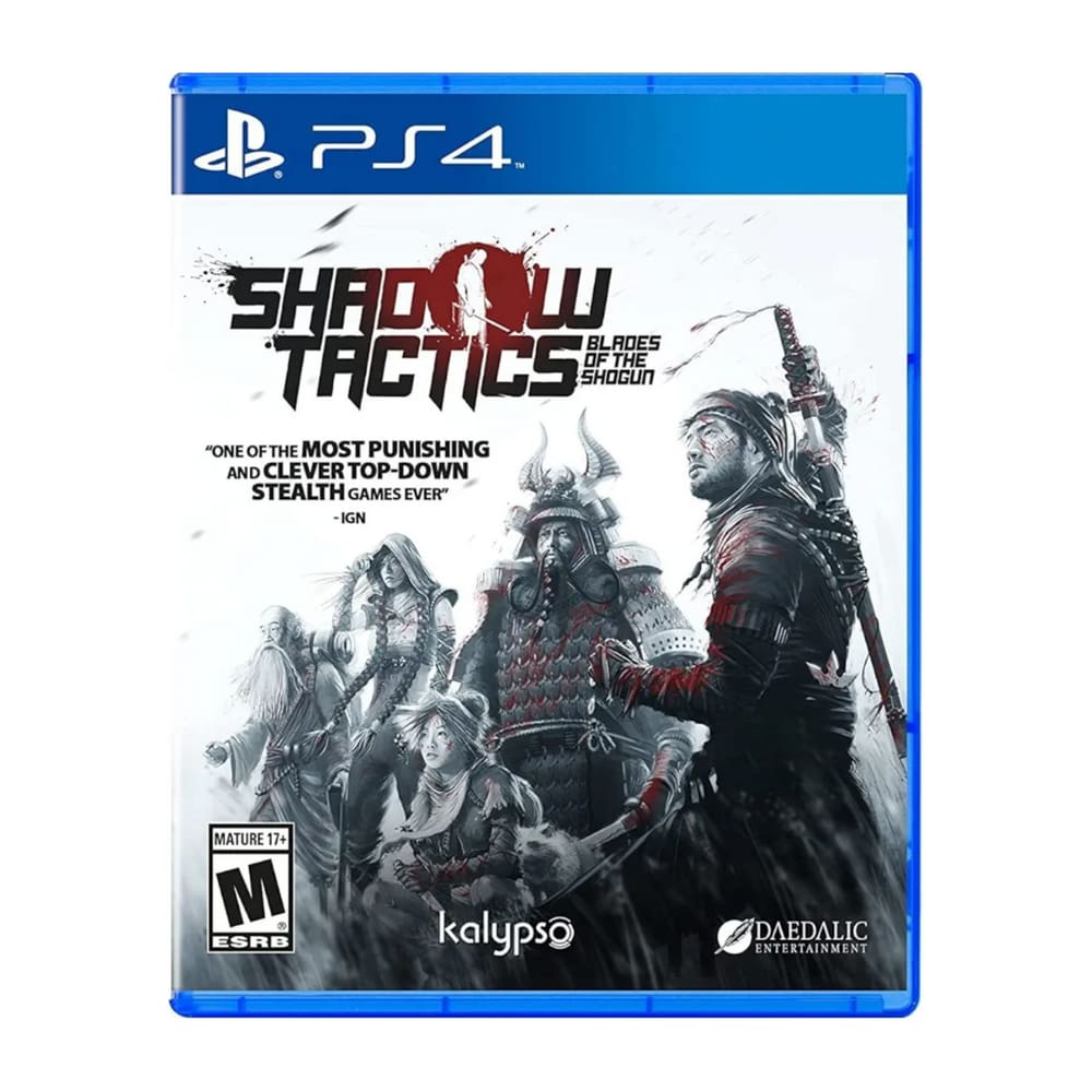 jogo Shadow Tactics: Blades of Shogun PS4 lacrado