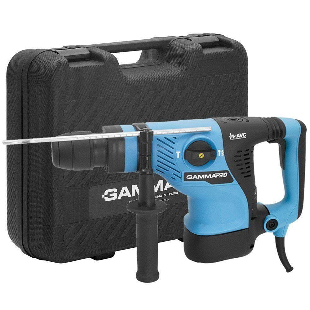 Martelete Perfurador 1350W 25J 0-1950Gpm 110V/220V Gamma Gp1