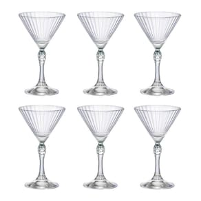 Taça De Vidro Bormioli Rocco Martini 155Ml America 20S 6 Pcs