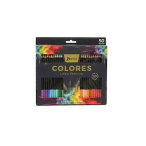 Lapis 50 Cores Norma Premium Redondo 4Mm