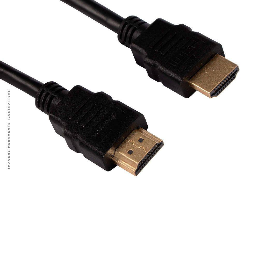 Cabo Fortrek HDMI 2.0 com Filtro, 4K, 3D, 10 metros - HD2010 (70593)