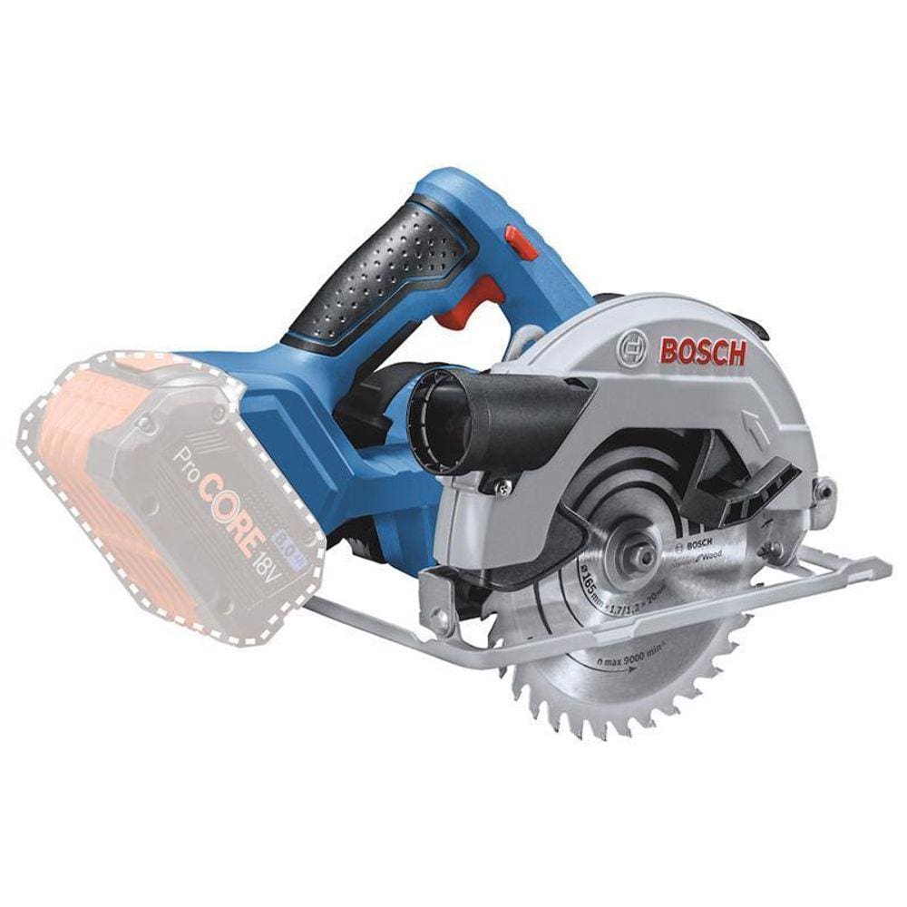 Serra Circular 3400Rpm A Bateria 18V Gks 18V-57 - Bosch