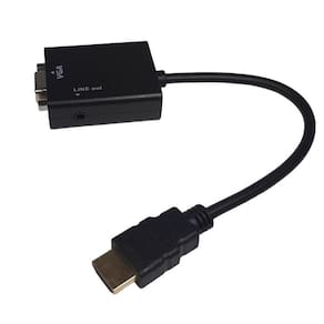 Cabo Conversor De Hdmi Para Vga Com Audio Co-01