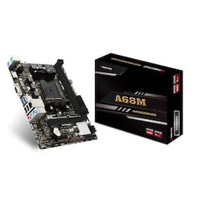 Placa Mãe Biostar A68MHE, Chipset A68H, AMD FM2+, mATX, DDR3