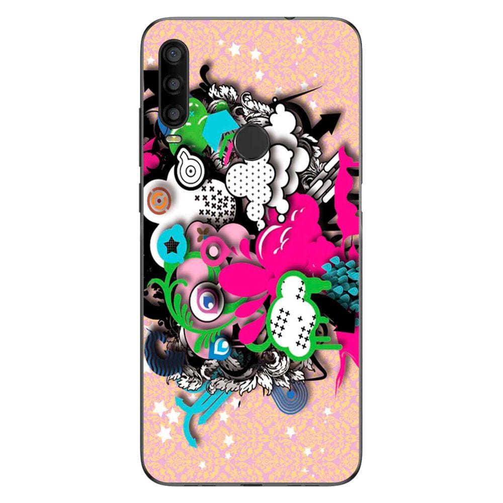 Capa Adesivo Skin104 Verso Para TCL L10 Plus (L10+)