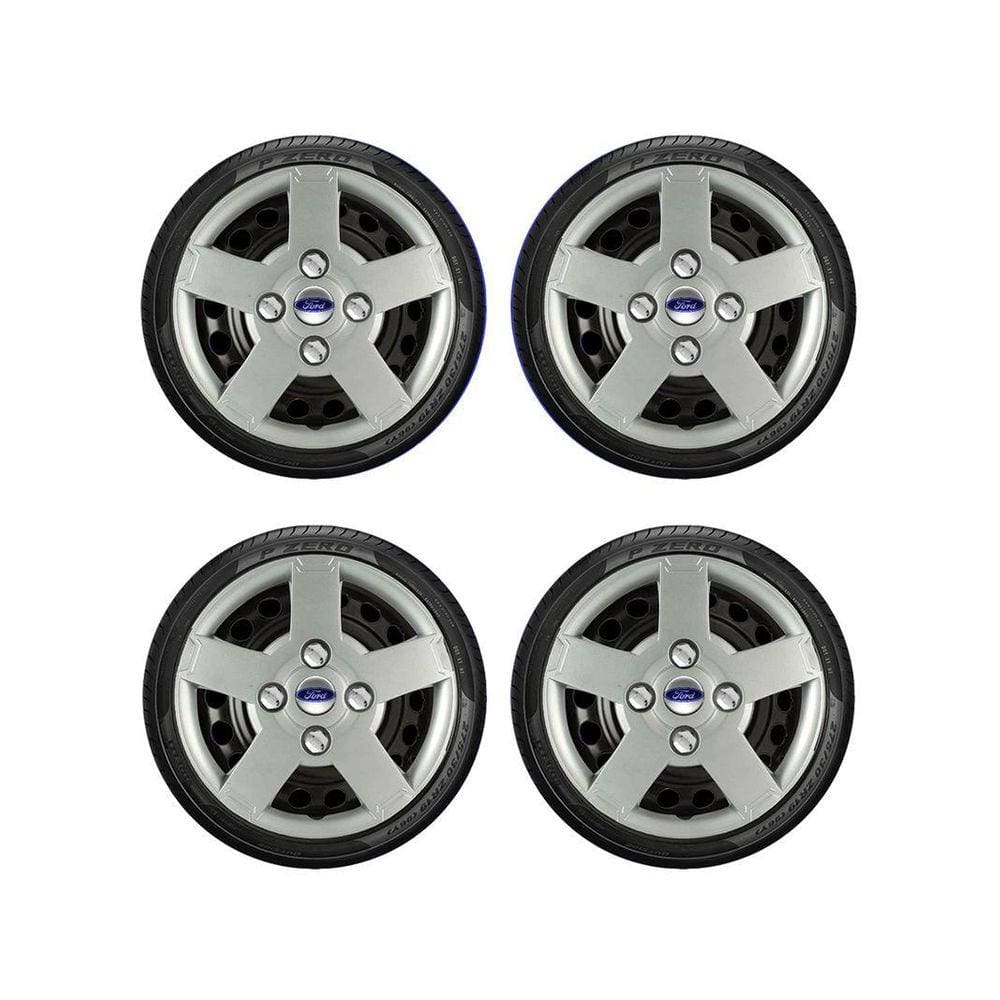 Jogo Calota Ford Ka Fiesta Courier Escort Aro13 +013Fdj