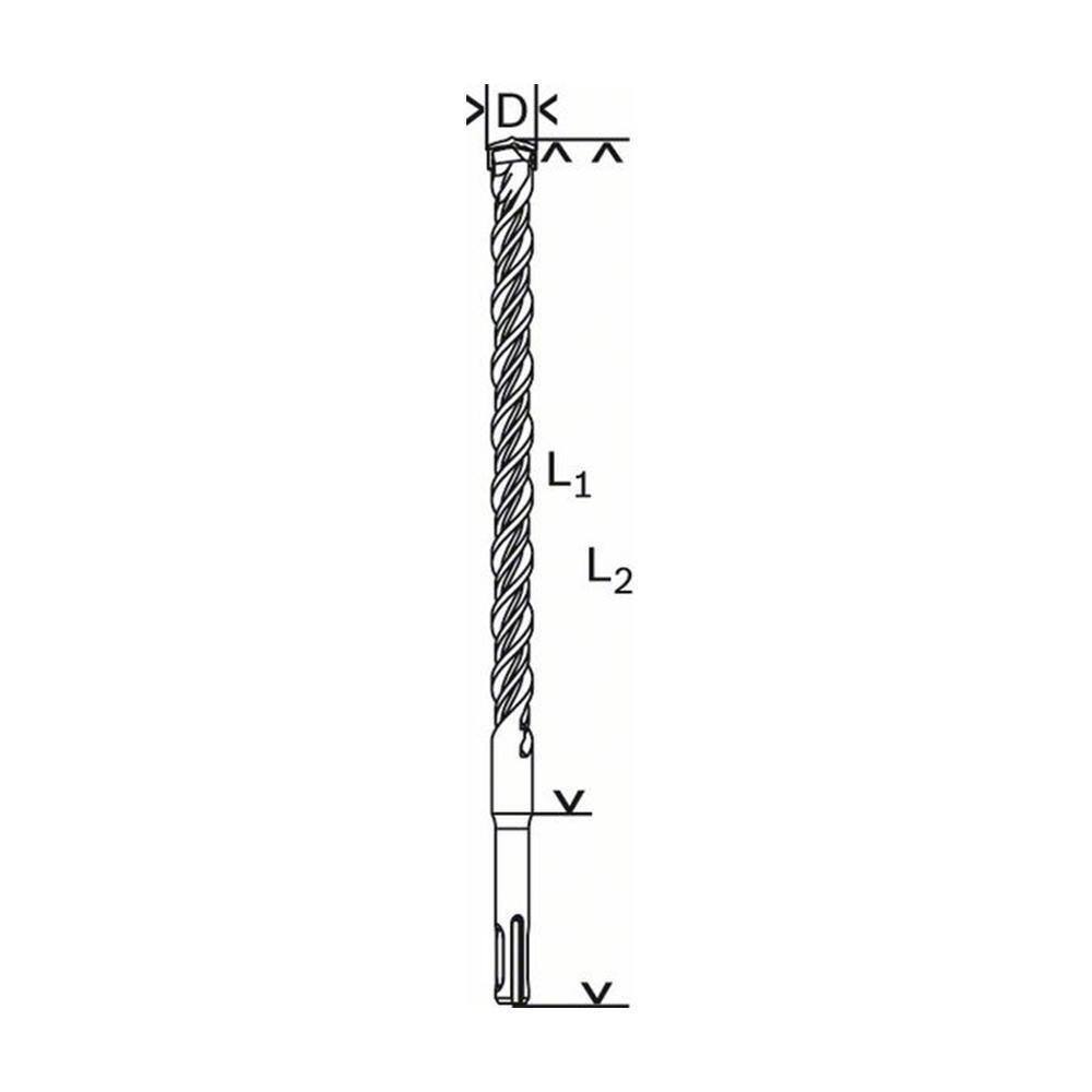 Broca Sds Plus 19X200Mm S5 Bosch