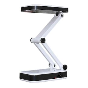 Luminária De Mesa 24 Led Abajur Dobrável Recarregável Bivolt