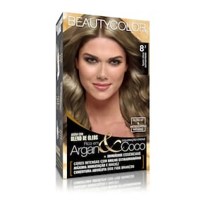 BEAUTYCOLOR KIT COLORACAO - 8.1 Louro Claro Acinzentado
