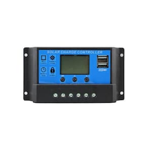 Controlador De Carga Para Painel Solar 10a Pwm 12 E 24v