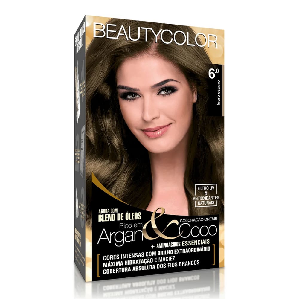 BEAUTYCOLOR KIT COLORACAO - 6.0 Louro Escuro