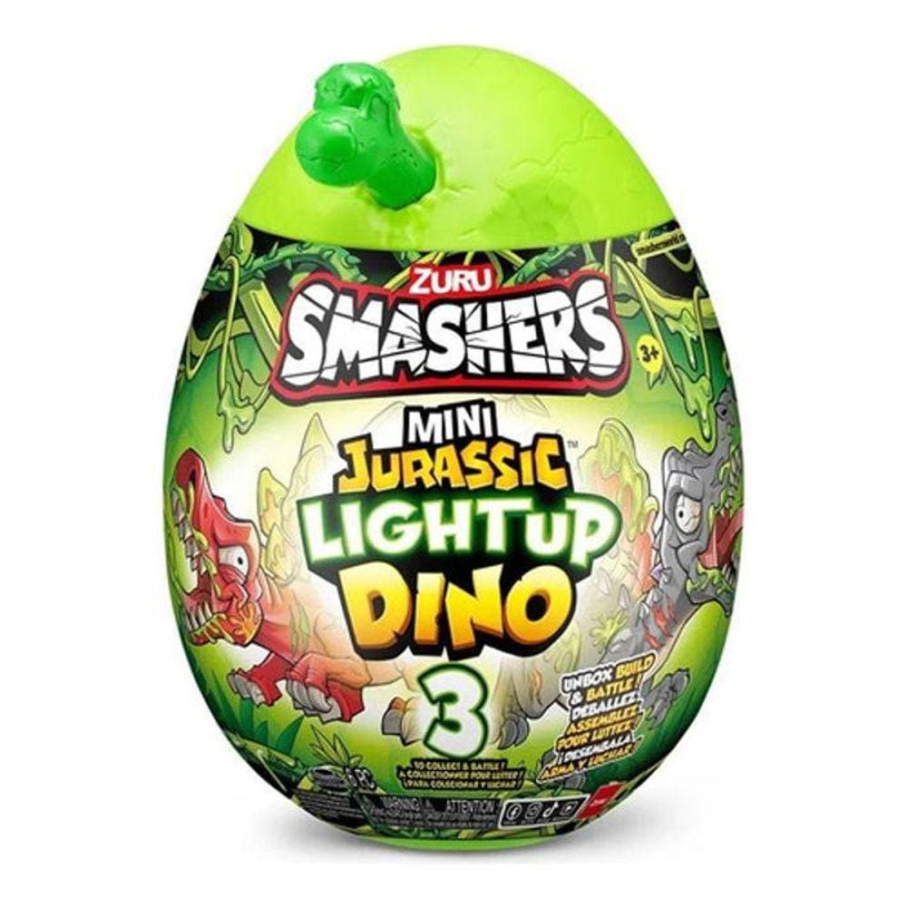 Ovo Dinossauro Smashers Light Verde Série 1 Médio