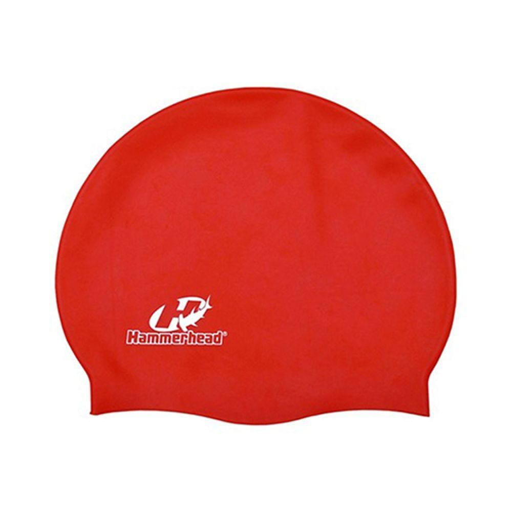 Touca de silicone lisa Hammerhead / Vermelho