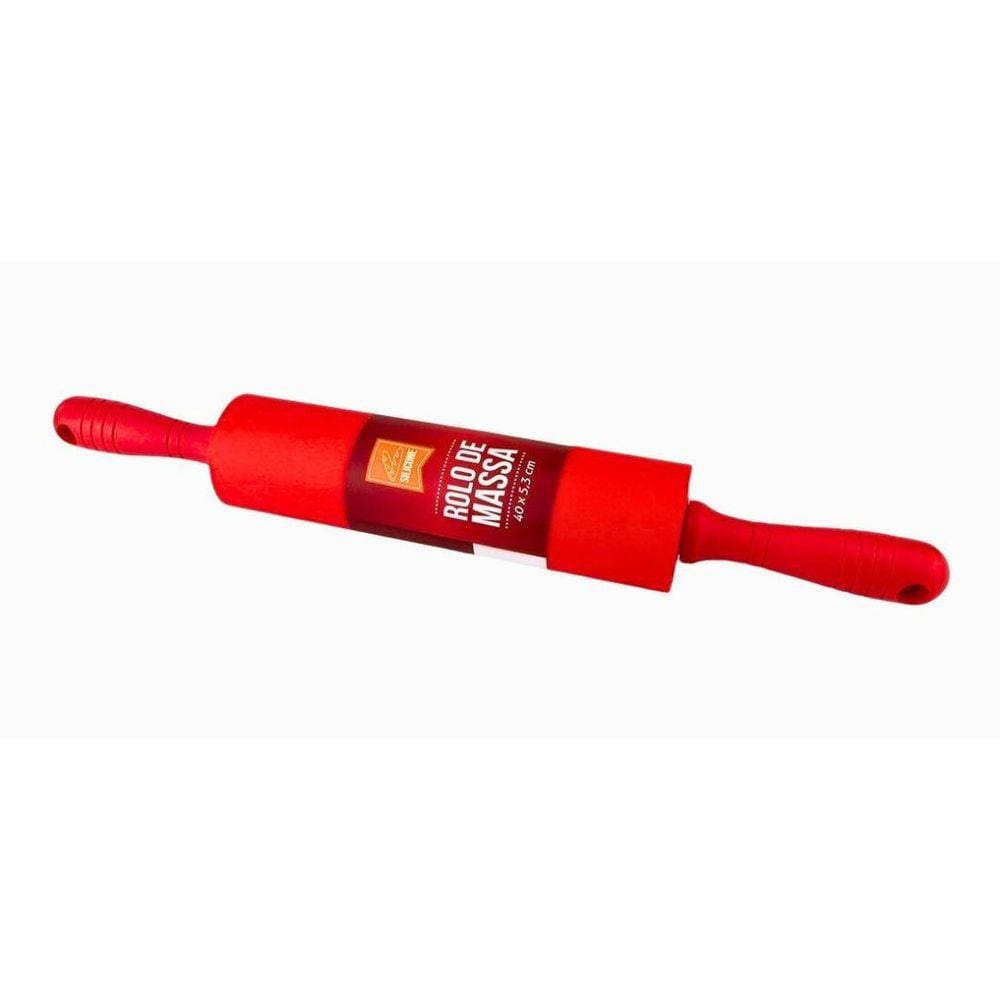 Rolo de Massa Silicone Plástico Resistente 40cm Tok De Casa