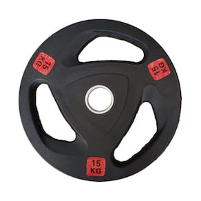 Anilha Olímpica Vulcanizada Import 15Kg