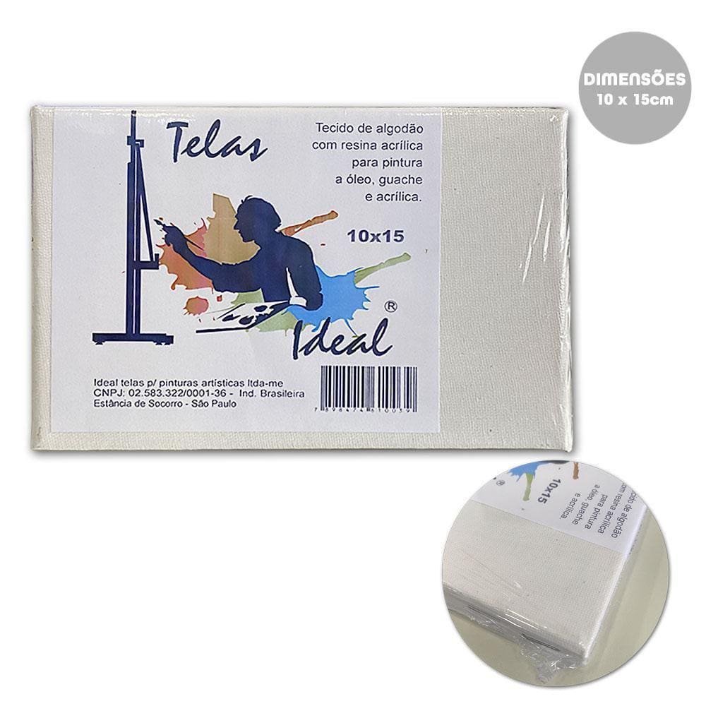 Tela De Pintura 10X15Cm Telas Ideal