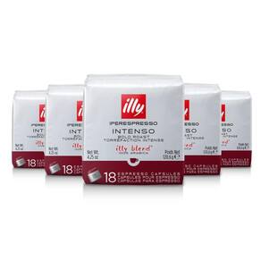 90 Cápsulas, Café Illy Blend, Intenso Illy Iperespresso