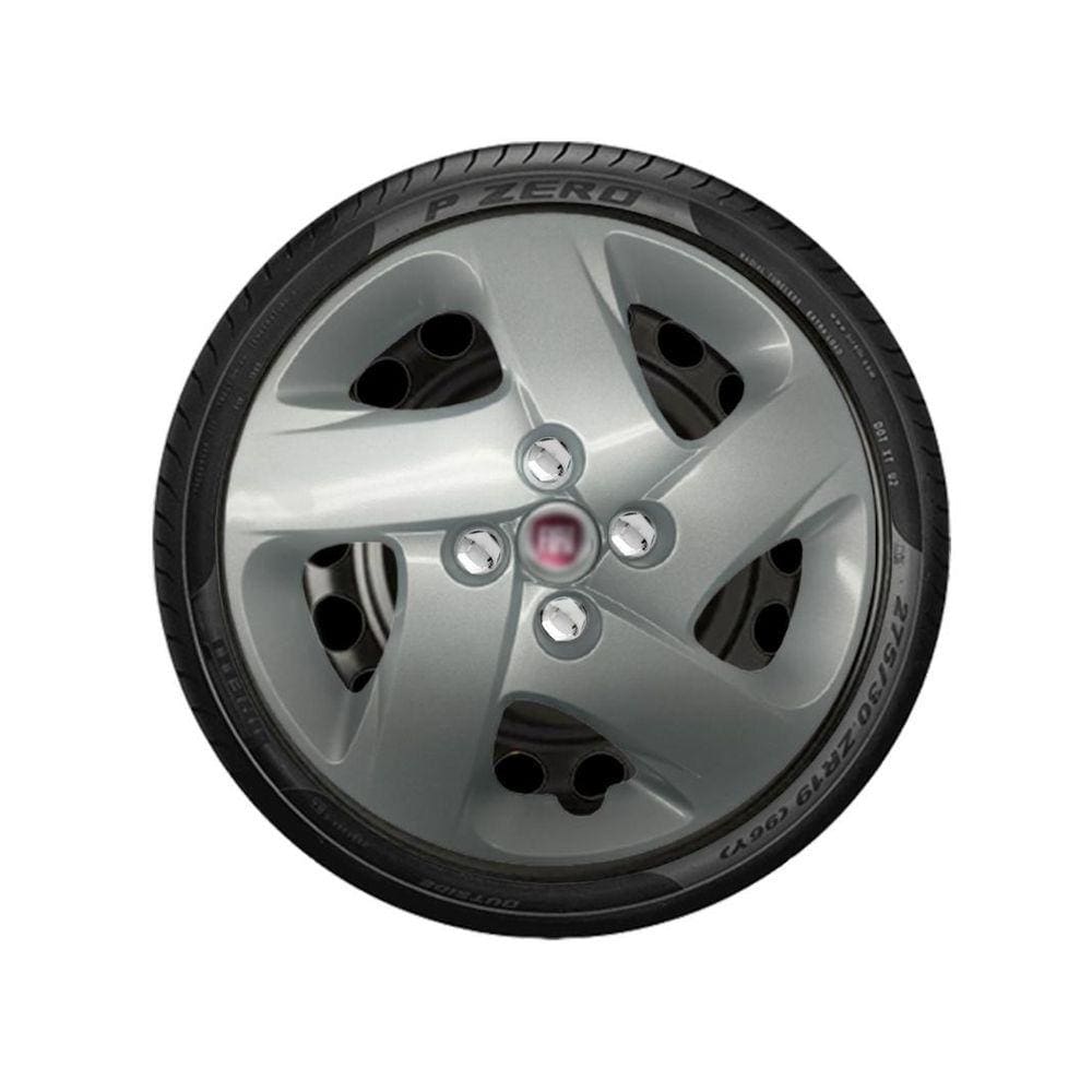 Calota Fiat Cromada - Proteção e Estilo para seu Carro