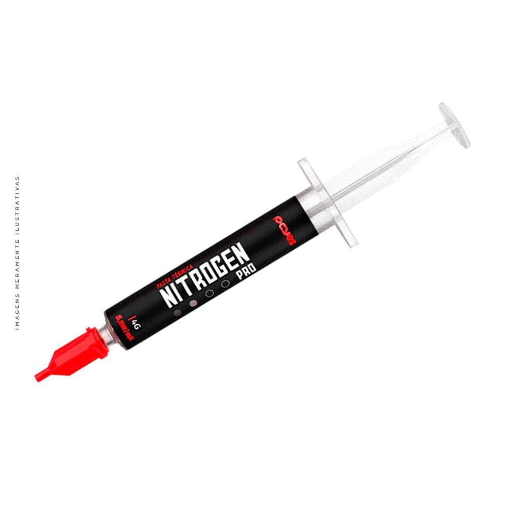 Pasta Térmica PCYES Nitrogen Pro 4g, 8,5W/m-K, Cinza - PCYNP0485
