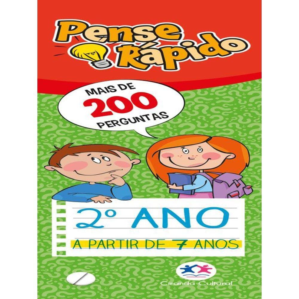Pense Rápido - 2º Ano