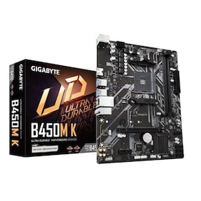 Placa Mãe Gigabyte B450M K 1.0 DDR4 HDMI AM4 Ryzen Socket