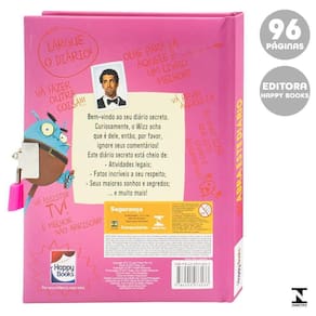 Não Abra Esse Diário  Rosa  - Happy Books