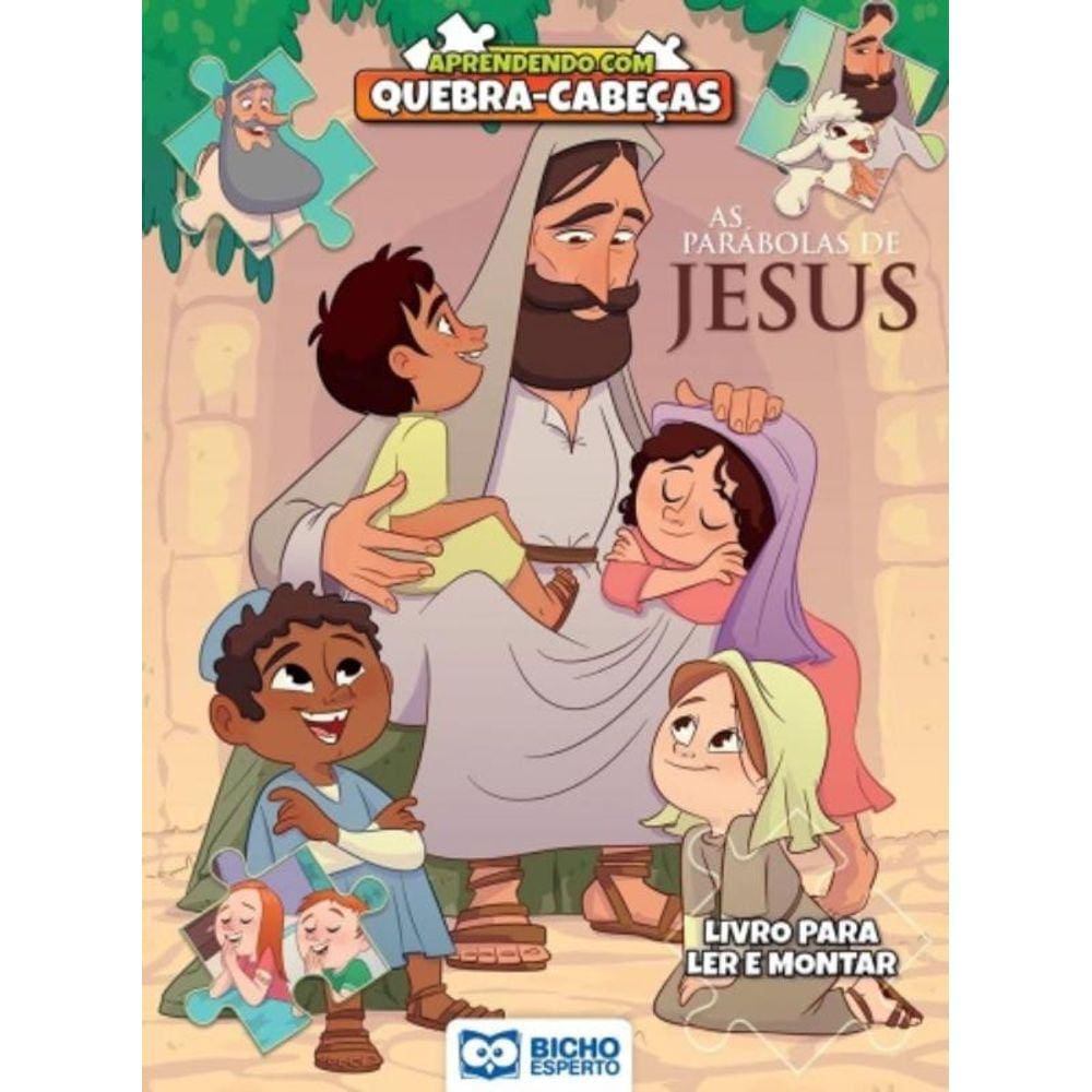 Aprendendo Com Quebra-Cabeça - Parábolas De Jesus