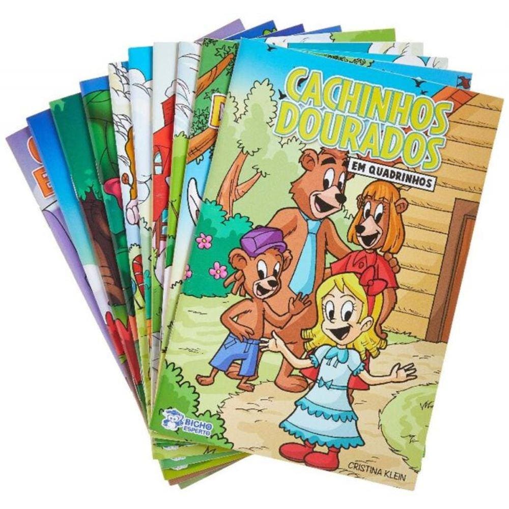 Col. Fabulas Em Quadrinhos (Pct C/10 Titulos Difer