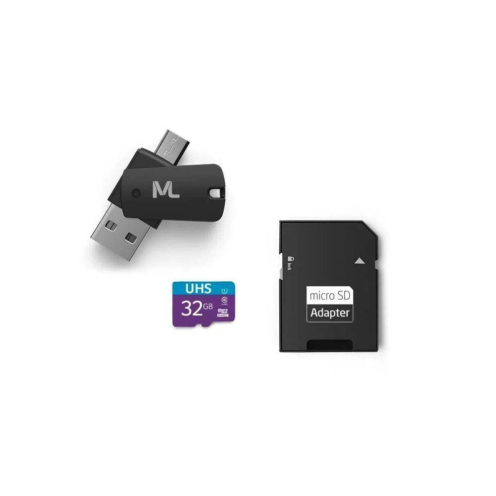 4x1 Adaptador Usb Dv+sd+cartão 32gb