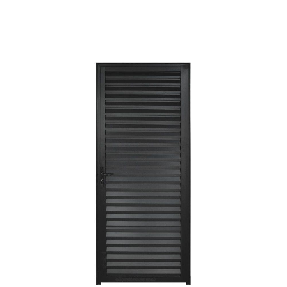 Porta Palheta Alumínio Preto 2.10 x 1.00 - Hale