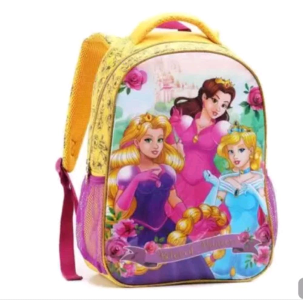 Mochila infantil princesas