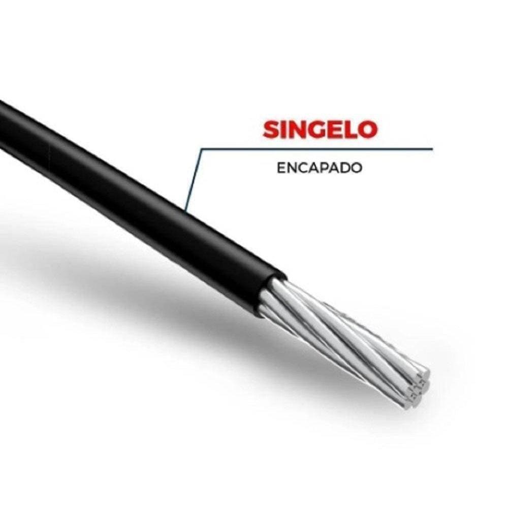 Cabo Nax 16 mm Singelo Preto - Resistente a Abrasão