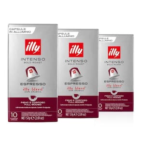 Cápsulas Illy 100% Arábica Nespresso - 30 Unidades
