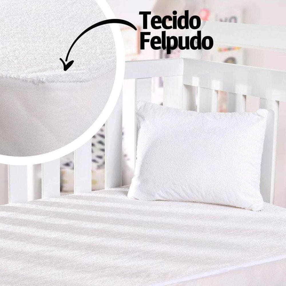 Protetor De Colchão Impermeável Berço 70X130X15 Bene Casa Ba