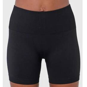 Short Feminino Lupo Lsport Basic Sem Costura Preto Grande