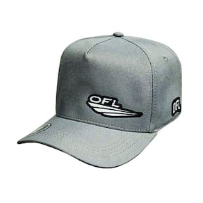 Boné Snapback OFL Minimalista Cinza
