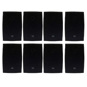 Kit 8 Caixas JBL C521P Passiva Preta - 40 Watts RMS
