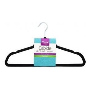 Kit 06 Cabides De Veludo Com Gancho Adulto Antideslizante