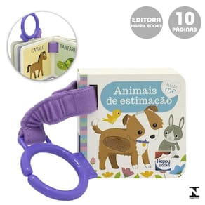 Chaveirinho Bebê Little Me Animais De Estimação Happy Books