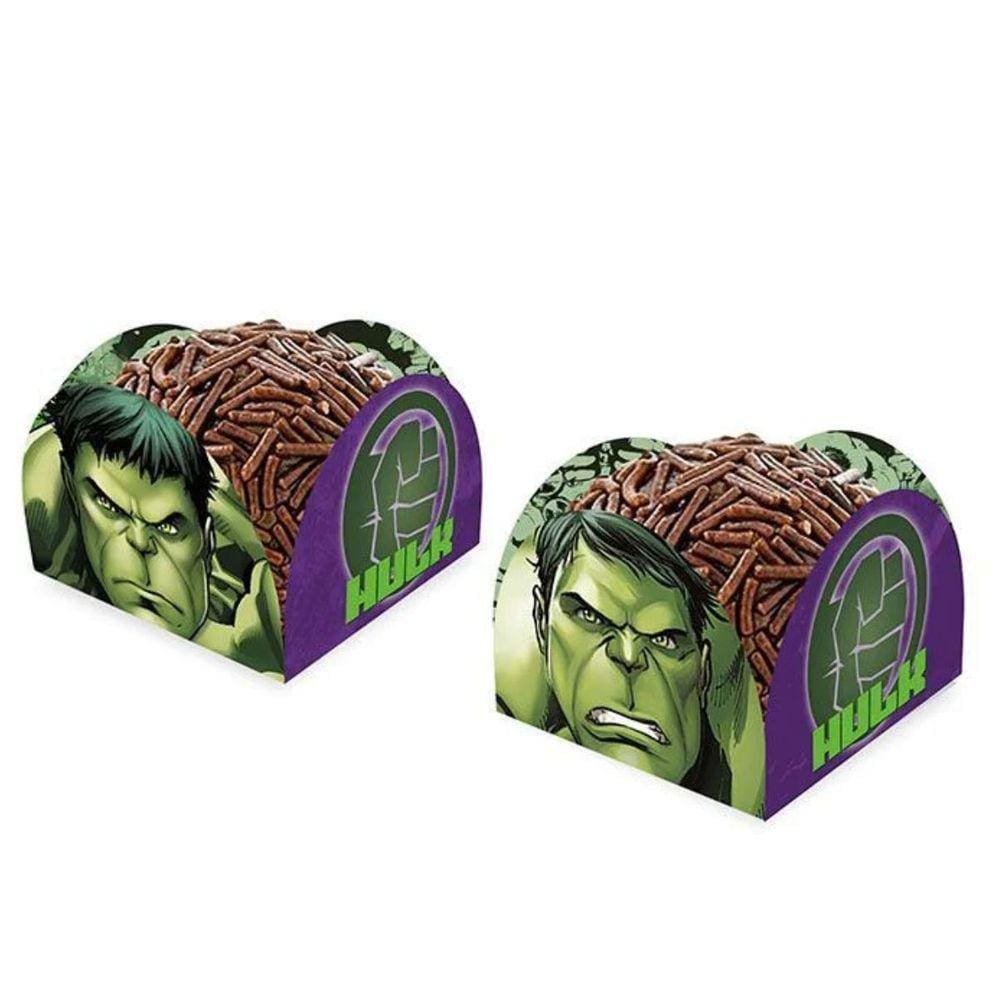 Porta Forminha Hulk Com 50 Unidades