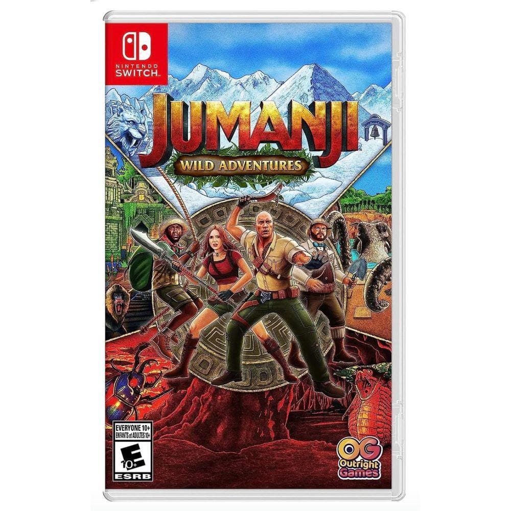 jogo JUMANJI WILD ADVENTURES nintendo switch físico