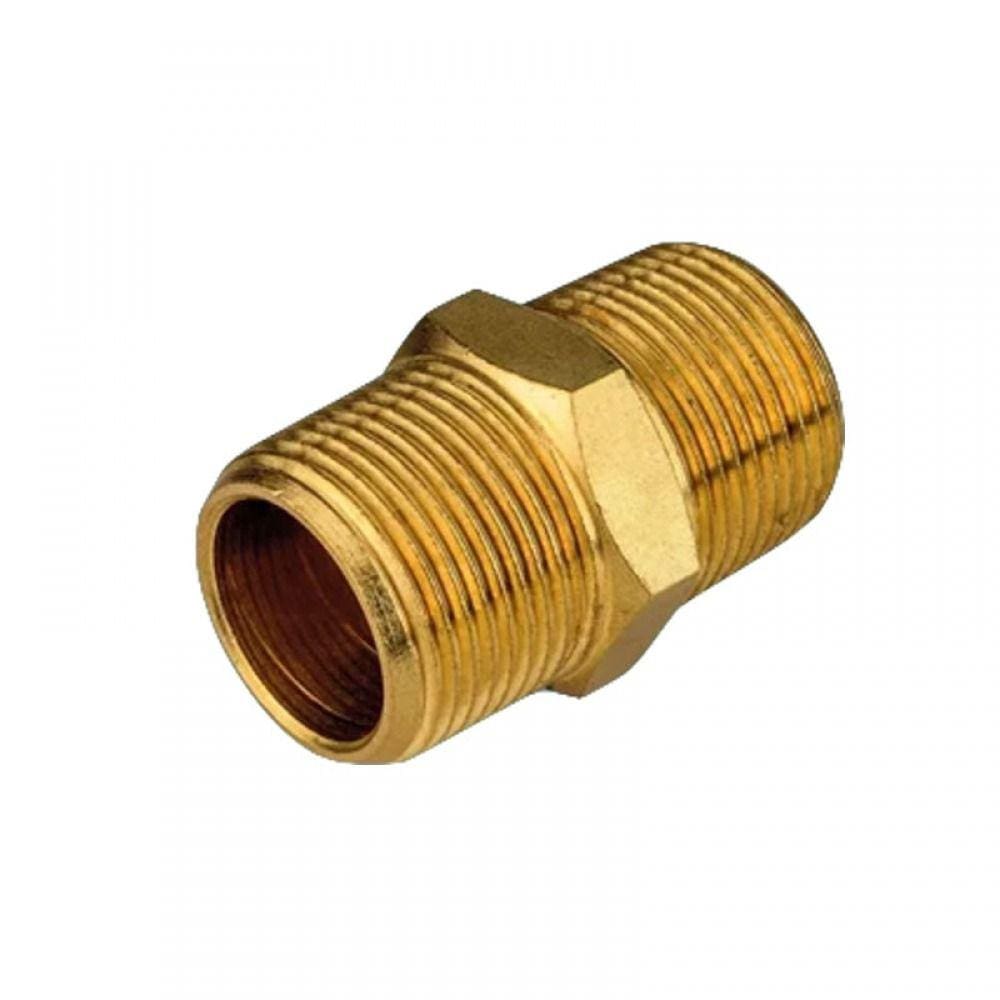 Conexão - Niple Reto 1/2" x 1/2" NPT