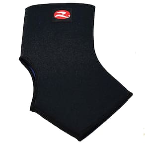 Tornozeleira Neoprene Cano Longo Realtex Rx0800Hm Preto M