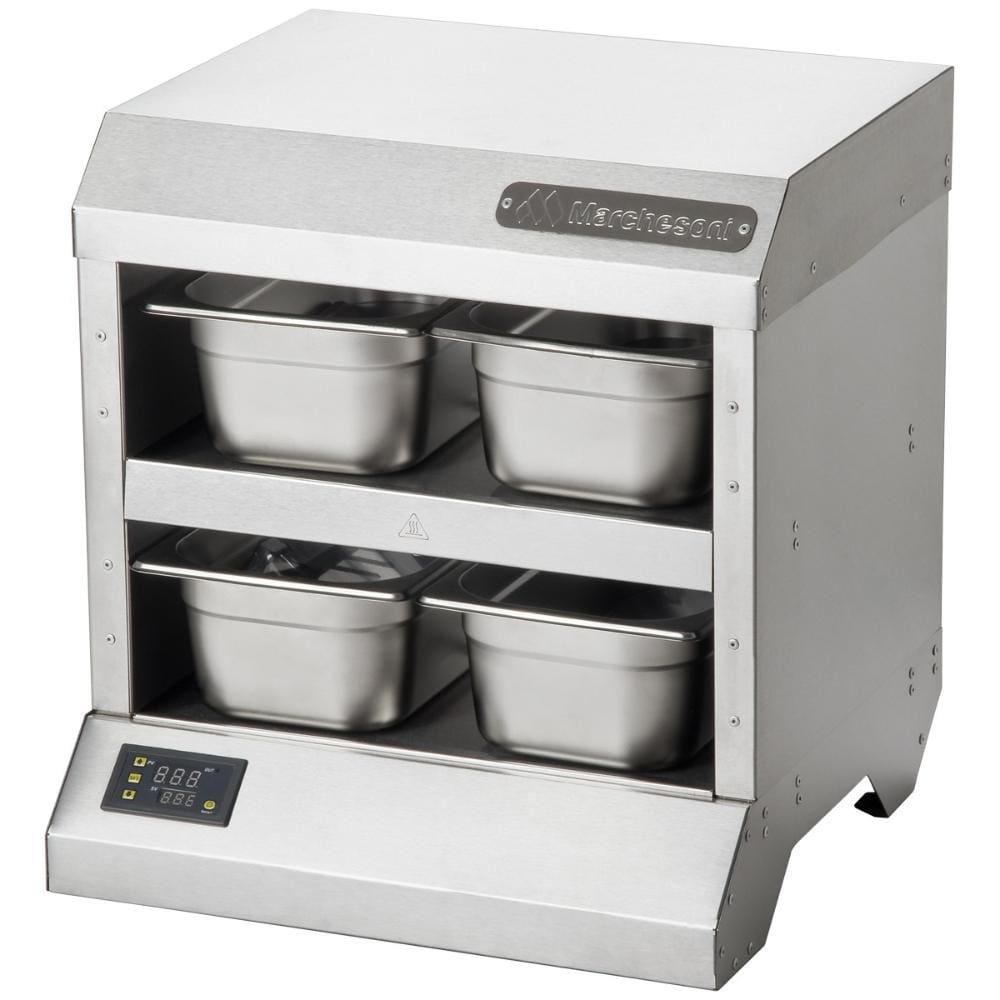 Conservador de Proteínas Hambúrguer Com 4 Cubas - Marchesoni