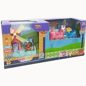 Brinquedo Infantil Mini City Estação de Trem Zoop Toys