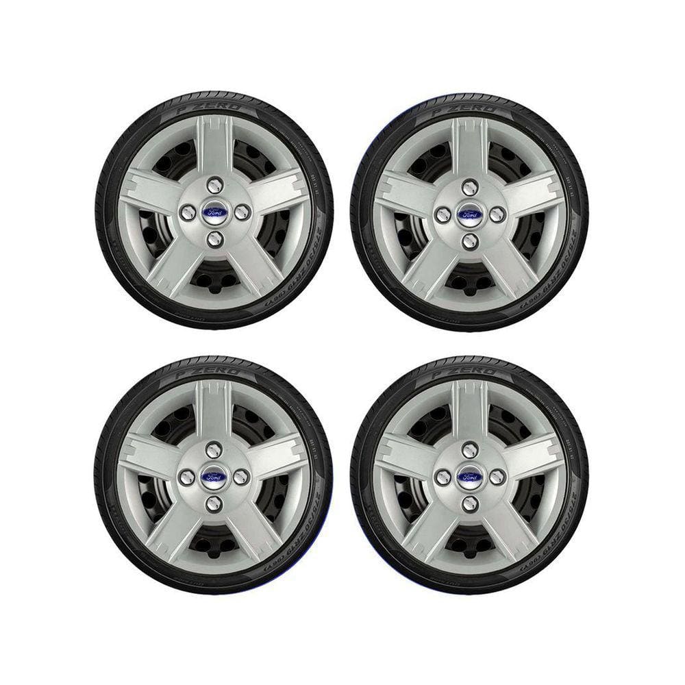 Jogo Calota Ford Ka Fiesta Courier Escort Aro14 +014Fdj