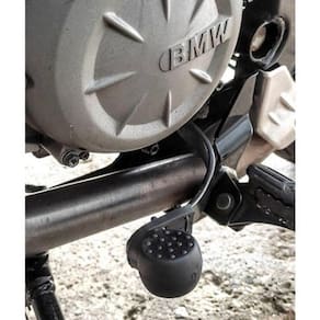 Proteção P/Tênis Calçado Pedal Marcha Moto Universal Motoboy