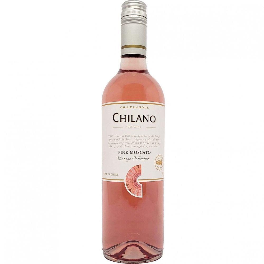 Vinho Chilano Pink Moscato Rosé Suave 750ml